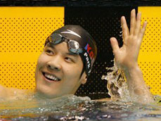 박태환 이젠 1500m 우승이다! 