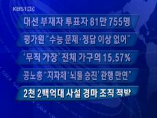 [주요뉴스] 대선 부재자 투표자 81만755명 外 