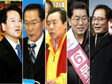 반李 후보들, ‘이명박 사퇴’ 한 목소리 