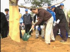 대통령 “한반도 전체 조림계획 세워야” 