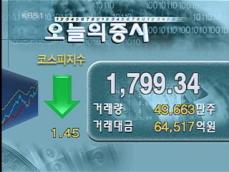 코스피 1,799.34 코스닥 648.79 