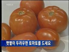 햇볕이 두려우면 토마토를 드세요 