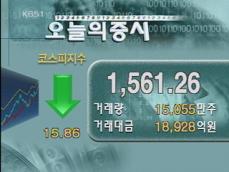 코스피 1,561.26 코스닥 521.10 