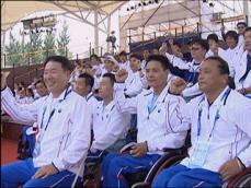 ‘팀 코리아’, 패럴림픽 공식 입촌식 