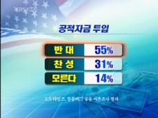 미 국민 55%, 월가 구제에 세금 투입 반대 