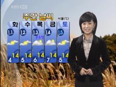 밤사이 강원 산간 눈…동해안 비 