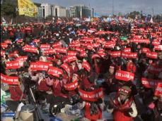 한노총 노동자대회 “비정규직 개악 반대” 