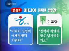 핵심 난제는 ‘미디어 법안과 FTA 비준안’ 