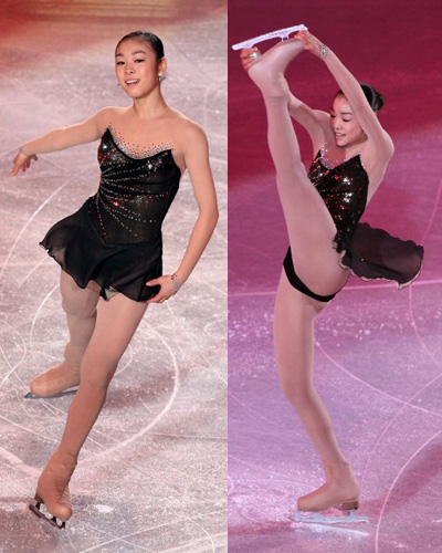 '피겨 퀸' 김연아가 9일 오전 밴쿠버 퍼시픽 콜리시움에서 열린 2009 국제빙상경기연맹(ISU) 4대륙 피겨선수권대회 갈라쇼에서 멋진 연기를 선보이고 있다. 