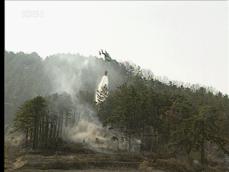 무등산 불 산림 0.5ha 태워 