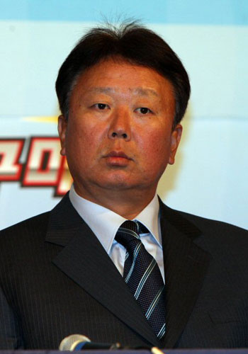 30일 오후 서울 양재동 교육문화회관에서 열린 2009 프로야구 미디어데이에서 삼성 선동열 감독이 포부를 밝히고 있다. 