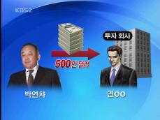 노무현 조카사위 “박연차에 500만 달러 투자 받아” 