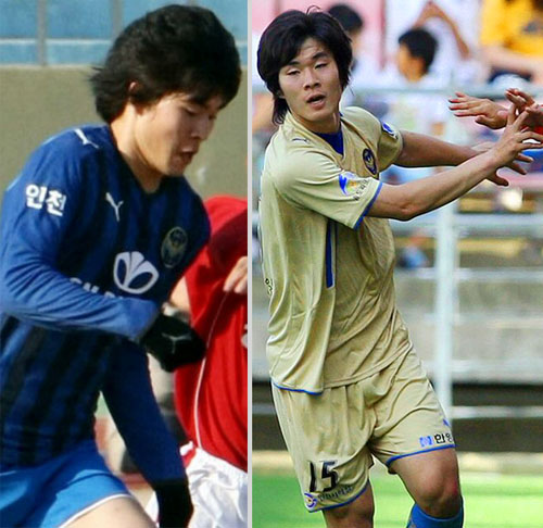   생애 처음으로 축구 대표팀에 발탁된 프로축구 K-리그의 특급 새내기 유병수(인천). 