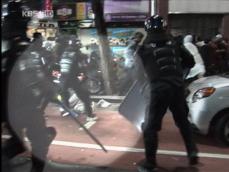 경찰, 범국민대회서 ‘무차별 폭행’ 파문 