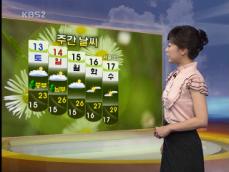 오늘 초여름 날씨…영남, 오후 한때 소나기 