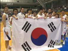 남자 농구, 동아시아 정상 등극 
