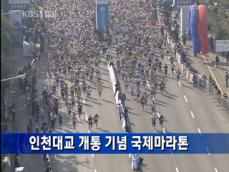 인천대교 개통 기념 국제마라톤 