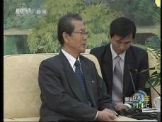 북한 최태복 의장, 후진타오 주석 면담 